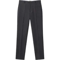 Yves Saint Laurent Pantaloni Uomo Blu Eleganti con Dettagli Sartoriali