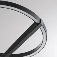 Molto Luce Lampada LED da pavimento Melli F, nero, alluminio, altezza 168
