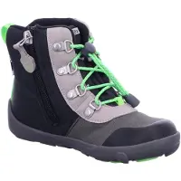 Affenzahn Kid's Winterstiefel Vegan Discovy Scarpe invernali Bambini (24, nero)