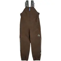Finkid Kid's Pikku Latuli Pantaloni antipioggia Bambini (90/100, marrone)