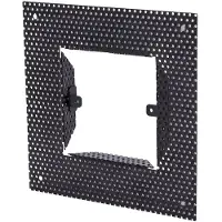 SLV Mobala telaio da incasso, larghezza 13,5 cm, nero, plastica