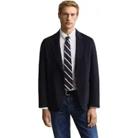Gant per uomo. 7706381 Giacca cucita a mano blu marino (46), Casual, Classico, Poliestere, Navy