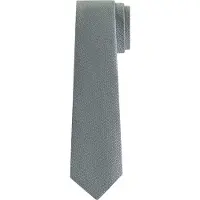 Calvin Klein 2tones Grid Silk Tie Goblin Blue Taglia: OS | Cravatte Outlet | Uomo | Blu