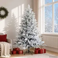 Syfax Albero di Natale Artificiale con Rami Pieghevoli 180 cm