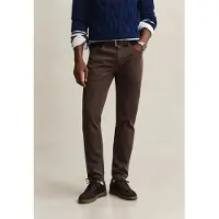 Gant per uomo. 1000450 Jeans Slim Fit Desert Marrone (38/32), Casual, Cotone, Denim