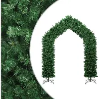 The Living Store Ghirlanda di Natale verde 270 cm