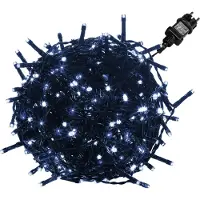 VOLTRONIC 400 LED bianco freddo, ghirlanda luminosa, illuminazione natalizia, decorazione, IP44