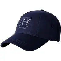Hackett London per uomo. HM0400141 Berretto Heritage Box blu navy (OSFA), Casual, Cotone