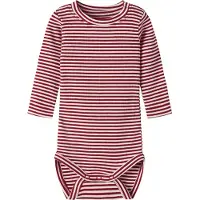 Name it Tutina / body per bambino 'NBNDab' rosso carminio / bianco