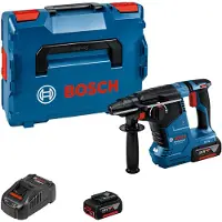 Bosch GBH 18V-24 C Martello rotante professionale a batteria SDS- Plus (2x5,0 Ah, L-BOXX)
