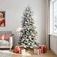 Syfax Albero di Natale Artificiale con Rami Pieghevoli 210 cm