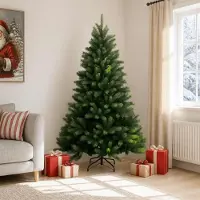 Syfax Albero di Natale Artificiale con Rami Pieghevoli 240 cm