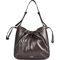 GUESS Helene Borsa a spalla Vera Pelle 29 cm marrone