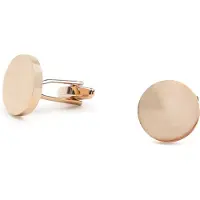 Suitable Gemelli Rotondi Rose Gold Oro
