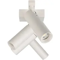 TRIO Lighting Faretto da soffitto Dara, lunghezza 66 cm, grigio, metallo, a 4 luci.