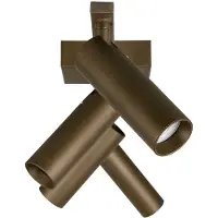 TRIO Lighting Faretto da soffitto Dara, lunghezza 66 cm, metallo color platino, a 4 luci.