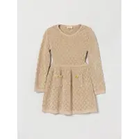 Elisabetta franchi Abito mini in maglia con monogramma jacquard