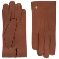 Roeckl Zuerich Guanti Vera Pelle marrone