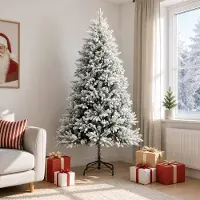 Syfax Albero di Natale Artificiale con Rami Pieghevoli 210 cm