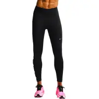 Nike Pantaloni sportivi 'Tempo Flash' grigio argento / nero