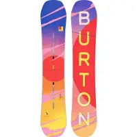 Burton - Snowboard all-mountain - Feelgood Tight Rope 2027 in Legno - Taglia 146 cm - rosso
