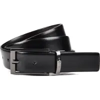 HUGO Elvio Cintura reversibile Vera Pelle 85 cm nero