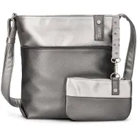 Zwei Jana Borsa a tracolla 29 cm grigio