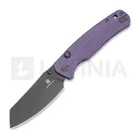 Bestechman Coltello pieghevole Cicada's Wing - PVD - G10, porpora