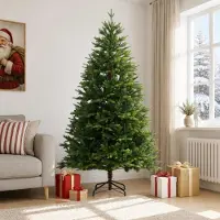 Syfax Albero di Natale Artificiale con Rami Pieghevoli 210 cm