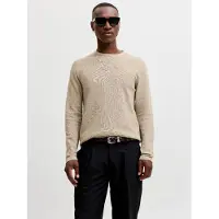 Jack & Jones Pullover 'JJAustin' beige