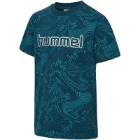 Hummel Maglietta A Maniche Corte Aop Logo