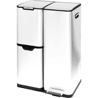 Duett Cestino Dei Rifiuti 13l + 17l + 30l