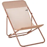 Lafuma Mobilier Sedia a sdraio Lafuma MAXI TRANSAT, acciaio Canyon / Batyline Canyon
