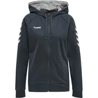 Hummel Felpa Con Zip Go Cotton