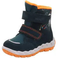 Superfit Stivale 'ICEBIRD' navy / abete / arancione