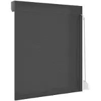 vidaXL Tapparella antracite 110 x 130 cm in alluminio e poliuretano