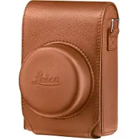 Leica 18599 Fotocamera Custodia, D-Lux 8, Leather, Cognac