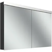 Schneider LOW plus LED armoire de toilette, 2 portes 60/60cm, 1195x120x747mm, éclairage en haut, 172.120.02.4401, 172.120.02.4401