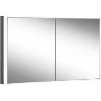 Schneider GLOW classic HCL Armoire de toilette, 2 portes 60/60cm, 1225x158x731mm, éclairage circulaire, variateur d'intensité en continu, 182.120.02.44, 182.120.02.44