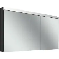 Schneider LOW plus LED Armoire de toilette, 3 portes 60/30/60cm, 1495x120x747mm, éclairage en haut, 172.150.02.44, 172.150.02.44