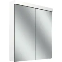 Schneider LOW plus LED armoire de toilette, 2 portes 35/35cm, 695x120x747mm, éclairage en haut, 172.070.02.0201, 172.070.02.0201