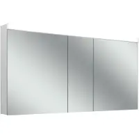 Schneider LOW basic 15 LED Armoire de toilette avec éclairage, 3 portes 60/30/60cm, 1495x147x747mm, 171.550.02.0201, 171.550.02.0201