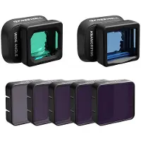 FreeWell Dji Mini 4 Pro Kit Obiettivo Grandangolare E Anamorfico Con Filtri Nd