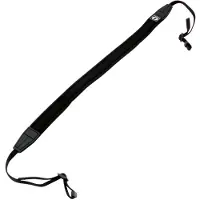 Caruba Fascia da collo per fotocamera - tipo sottile (nero)