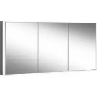 Schneider GLOW classic HCL Armoire de toilette, 3 portes 50/50/50cm, 1525x158x731mm, éclairage circulaire, intensité variable en continu, 182.151.02.44, 182.151.02.44