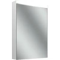 Schneider CARE LED armoire de toilette, 595x867mm, charnière de porte à gauche, éclairage en haut, prise de courant en bas à droite à lintérieur, avec distributeur, 193.063.02.0201, 193.063.02.0201