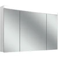 Schneider LOW plus 15 LED armoire de toilette, 3 portes 30/60/30cm, 1195x147x747mm, éclairage en haut, 172.321.02.0201, 172.321.02.0201