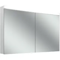 Schneider LOW basic 15 LED Armoire de toilette avec éclairage, 2 portes 60/60cm, 1195x147x747mm, 171.520.02.0201, 171.520.02.0201