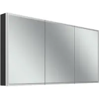 Schneider GLOW D2W Armoire de toilette, 3 portes 50/50/50cm, 1513x136x736mm, éclairage périphérique, Dim2Warm, 218.151.02.44, 218.151.02.44