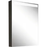 Schneider ARANGA TW Armoire de toilette avec éclairage, 1 porte avec charnières à gauche, 495x120x700mm, bandeaux lumineux en haut, 160.451.02.44, 160.451.02.44